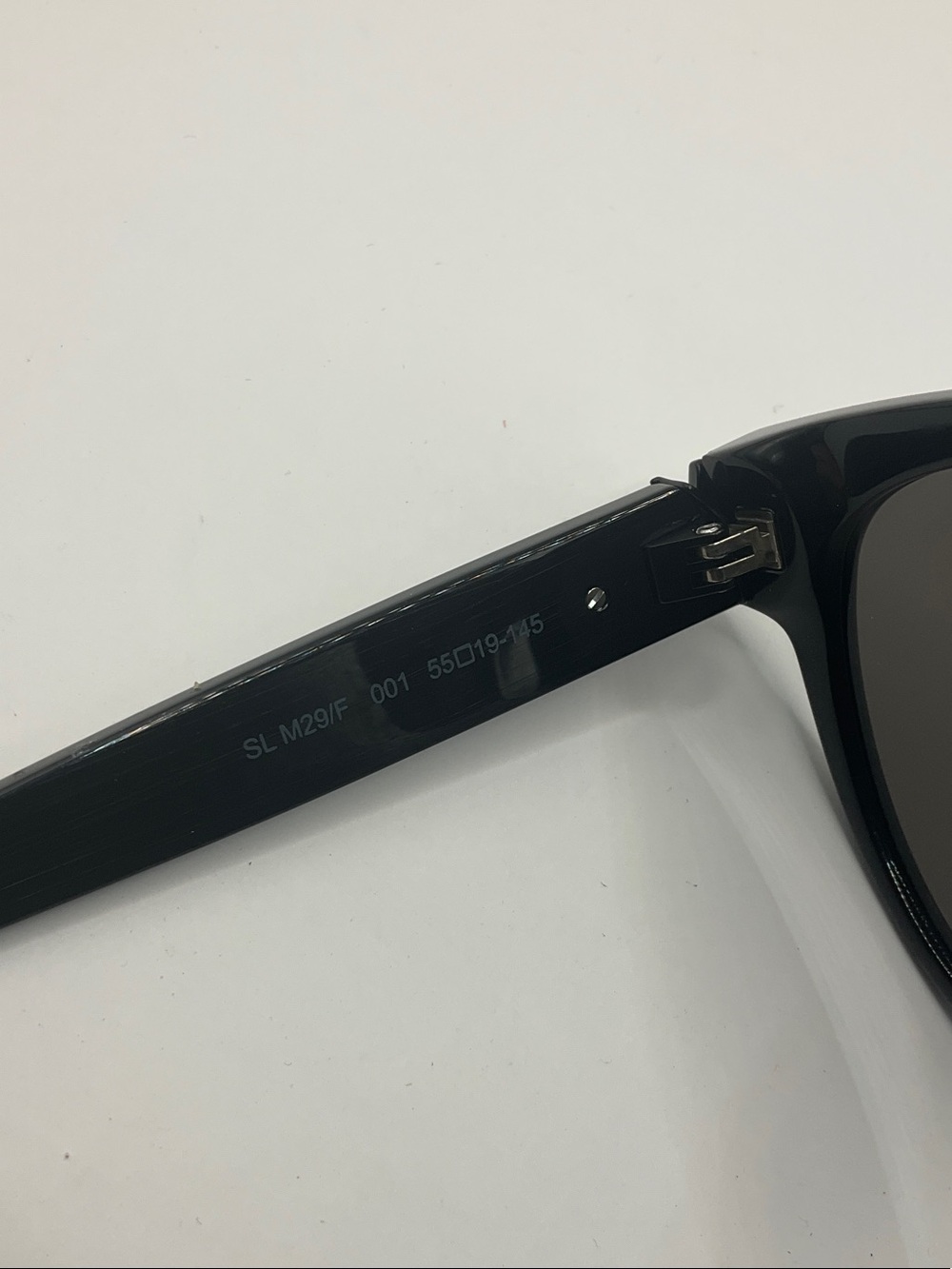 Yves Saint Laurent Black Cat-Eye Sunglasses for Women - Picture 8 of 9